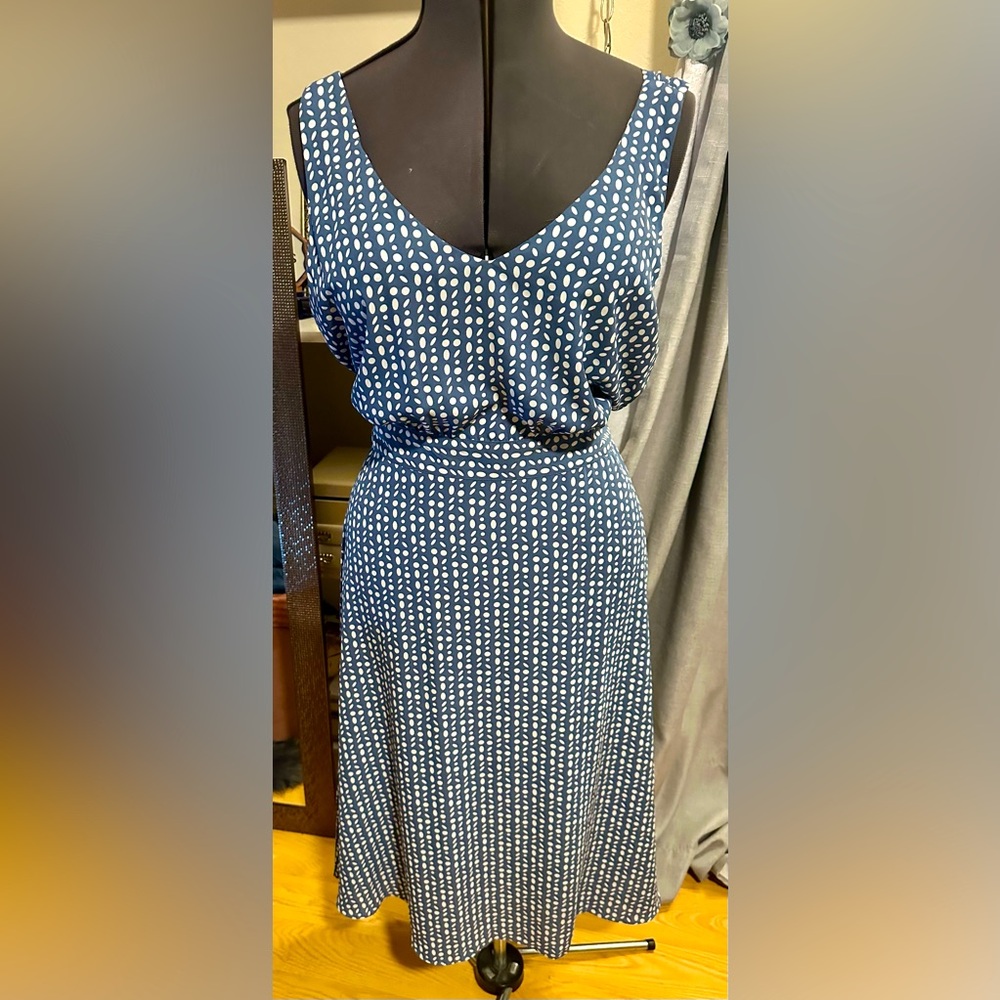 Polka Dot Dress By Dip Sz 16 Perfect For Easter Spring Travel Cruising Dates